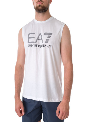 Біла футболка ARMANI EA7