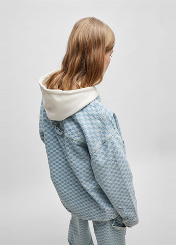 Голубая демисезонная куртка Hugo