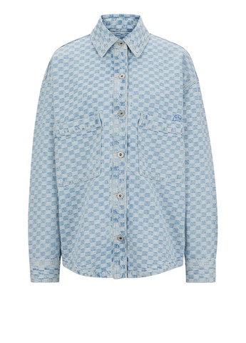 Голубая демисезонная куртка Hugo