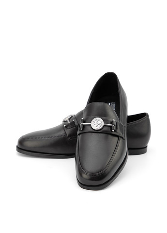 Respect Туфлі лофери чорний з натуральна шкіра, україна — демісезон (306619487)