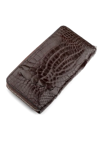 Мужской кожаный клатч 19,5х10х2,5 см Crocodile leather (252127988)