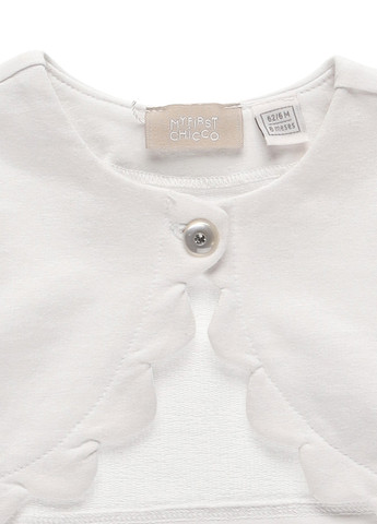 Белый демисезонный кардиган Chicco
