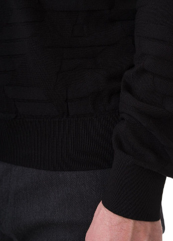 Чорний зимовий джемпер Emporio Armani