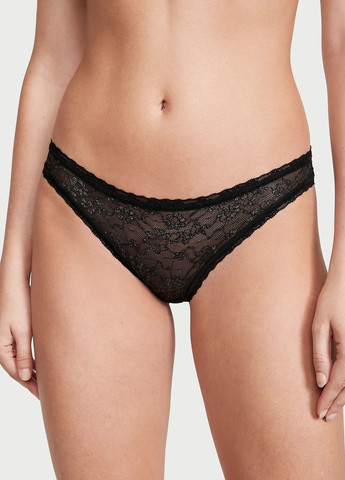 Черный демисезонный комплект (бюстгальтер, трусики) Victoria's Secret