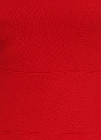Красное кэжуал платье ZUBRYTSKAYA однотонное