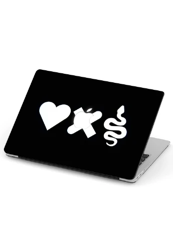 Чохол пластиковий для Apple MacBook Air 13 A1932 / A2179 / A2337 Кохання. Смерть. Роботи (9656-2436) MobiPrint (218867504)