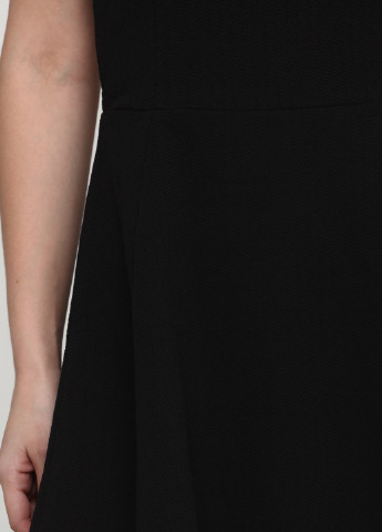 Черное кэжуал платье H&M однотонное