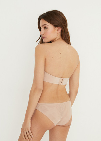 Бежевый балконет бюстгальтер Women'secret полиамид, микрофибра