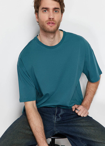 Зелена футболка Trendyol