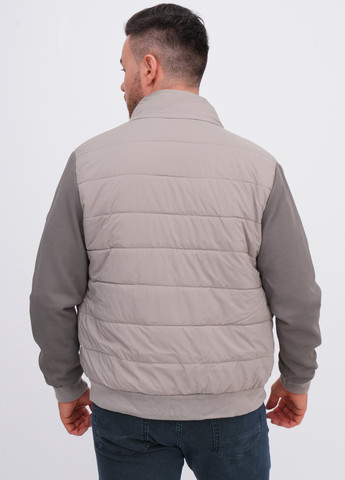 Светло-серая демисезонная куртка K.O.R