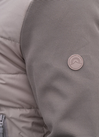 Светло-серая демисезонная куртка K.O.R