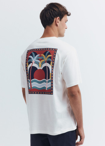 Біла футболка Springfield