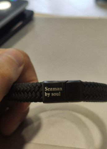 Елітні чоловічі Браслети зі шкіри та каміння Оніксу 22см No Brand (254398589)