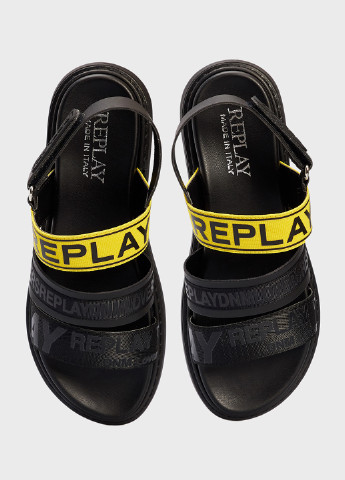 Кэжуал сандалии Replay на липучке