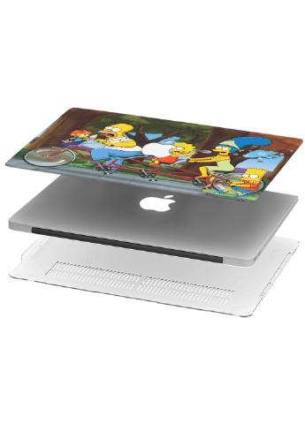 Чехол пластиковый для Apple MacBook Air 13 A1932 / A2179 / A2337 Симпсоны (Simpsons) (9656-1727) MobiPrint (218506056)