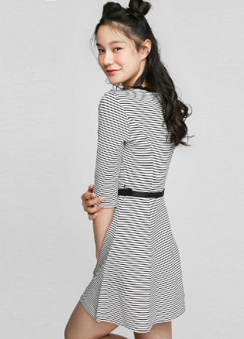 Комбинированное платье Only