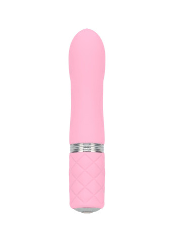 Роскошный вибратор - Flirty Pink с кристаллом Сваровски, гибкая головка Pillow Talk (251251046)