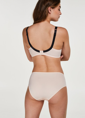 Светло-розовый минимайзер бюстгальтер Hunkemoller с косточками полиамид