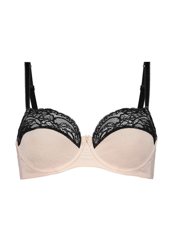 Светло-розовый минимайзер бюстгальтер Hunkemoller с косточками полиамид