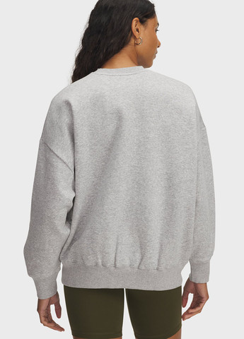 Серый свитшот Under Armour логотип без декора (361230558)