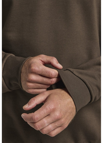 Коричневый свитшот Jack Wolfskin логотип без декора (328434743)