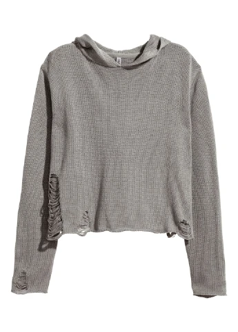 Серый демисезонный джемпер H&M