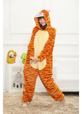 Пижама Тигр оранжевый взрослая Кигуруми (253840338)