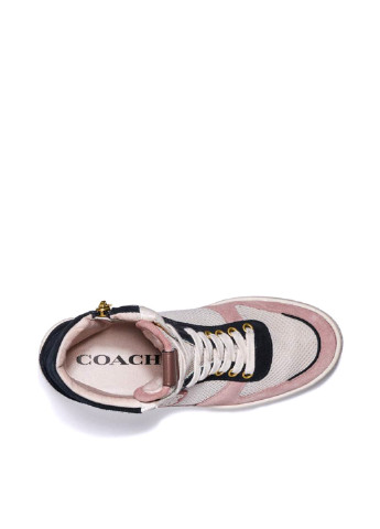 Цветные демисезонные кроссовки Coach