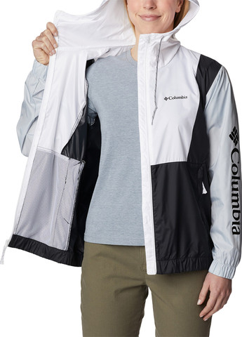 Черно-белая демисезонная куртка Columbia