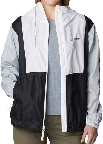 Черно-белая демисезонная куртка Columbia