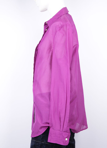 Фиолетовая кэжуал рубашка однотонная Ralph Lauren