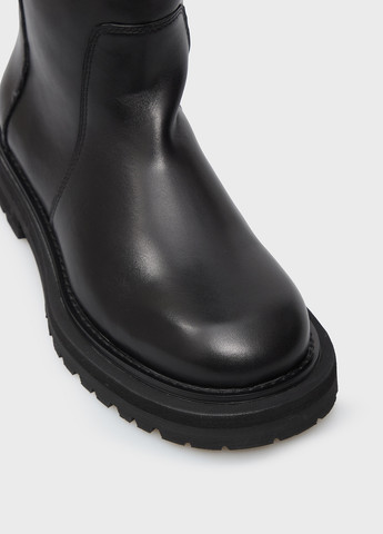 Черные осенние полусапоги PRPY