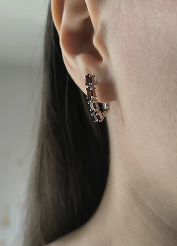 Серьги Silver Flame (329999673)