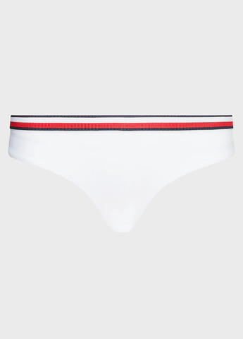 Белые купальные трусики-плавки однотонные Tommy Hilfiger