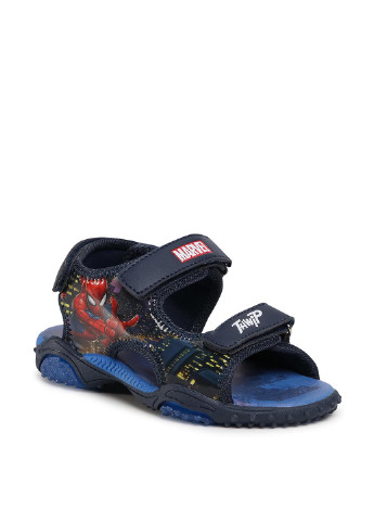Темно-синие кэжуал сандалі Spiderman на липучке