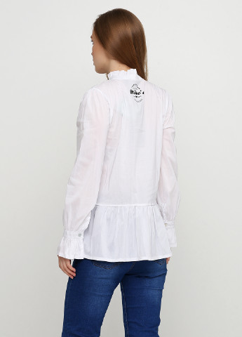 Белая демисезонная блуза Miho's