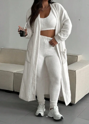 Костюм (халат, топ, брюки) SHEIN (316752919)