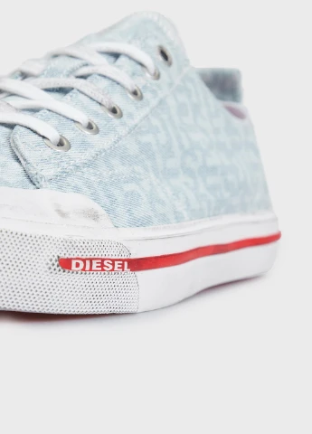 Голубые кеды Diesel