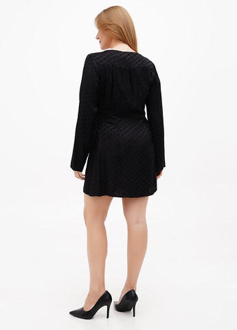 Черное кэжуал платье на запах Nasty Gal однотонное