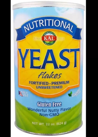 Nutritional Yeast Flakes 624 g /30 servings/ Unsweetened CAL-38010 KAL (256380193)