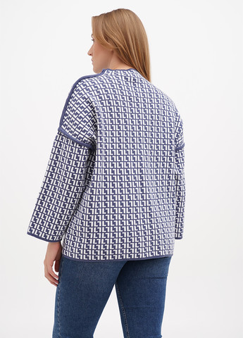 Темно-голубой демисезонный свитер Kiss Me