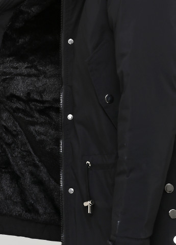 Черная зимняя куртка Mengerzi