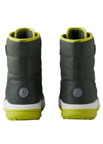 Зеленые зимние ботинки на шнурках Reima