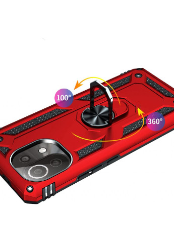 Чехол для мобильного телефона Military Xiaomi Mi 11 Lite / Mi 11 Lite 5G Red (706644) BeCover (252573172)