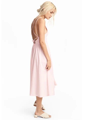 Летний женский сарафан H&M однотонный