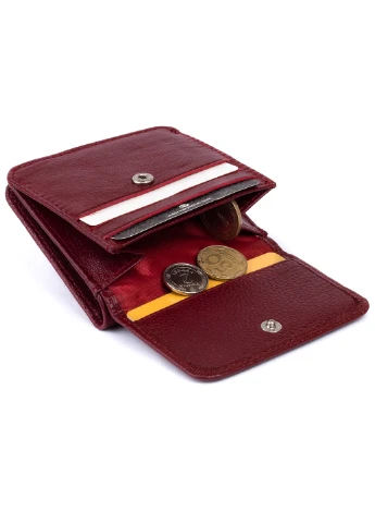 Жіночий шкіряний гаманець 9,5х9х1 см st leather (252129834)