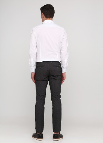 Темно-серые классические демисезонные классические брюки RedPoint