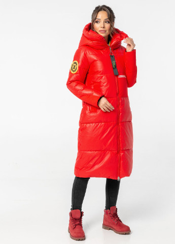 Червона зимня куртка Icon