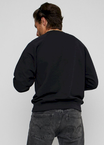 Черный свитшот мужской YAPPI рисунок (251424399)