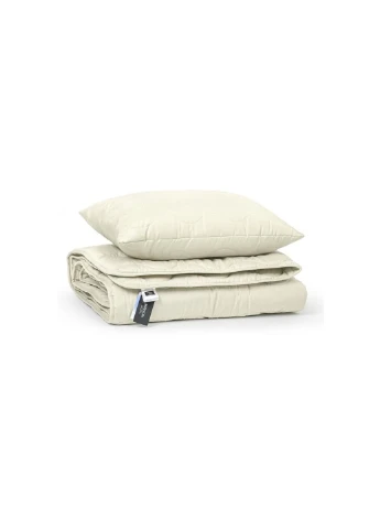 Ковдра MirSon Набір шовковий №1689 Eco Light Creamy Ковдра 140х205 + подушка (2200002656887) No Brand (254008132)